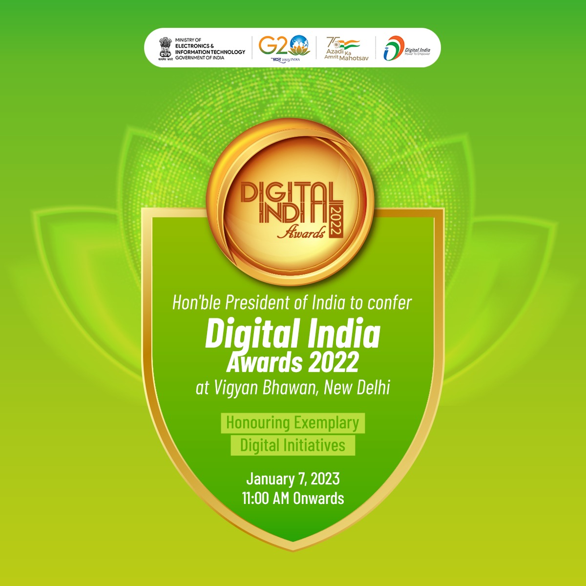 DIA2022 - Celebrating the Exemplary Digital Initiatives of India