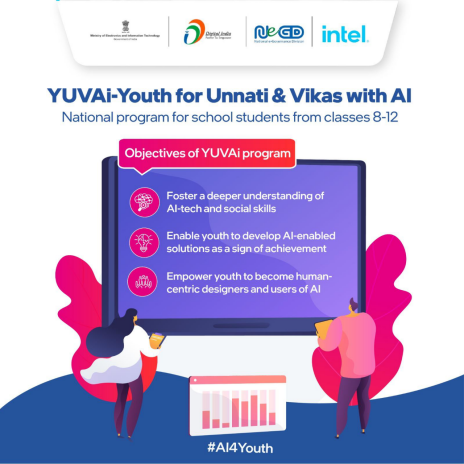 YUVAi- Youth for Unnati & Vikas with AI’ program- empowering school