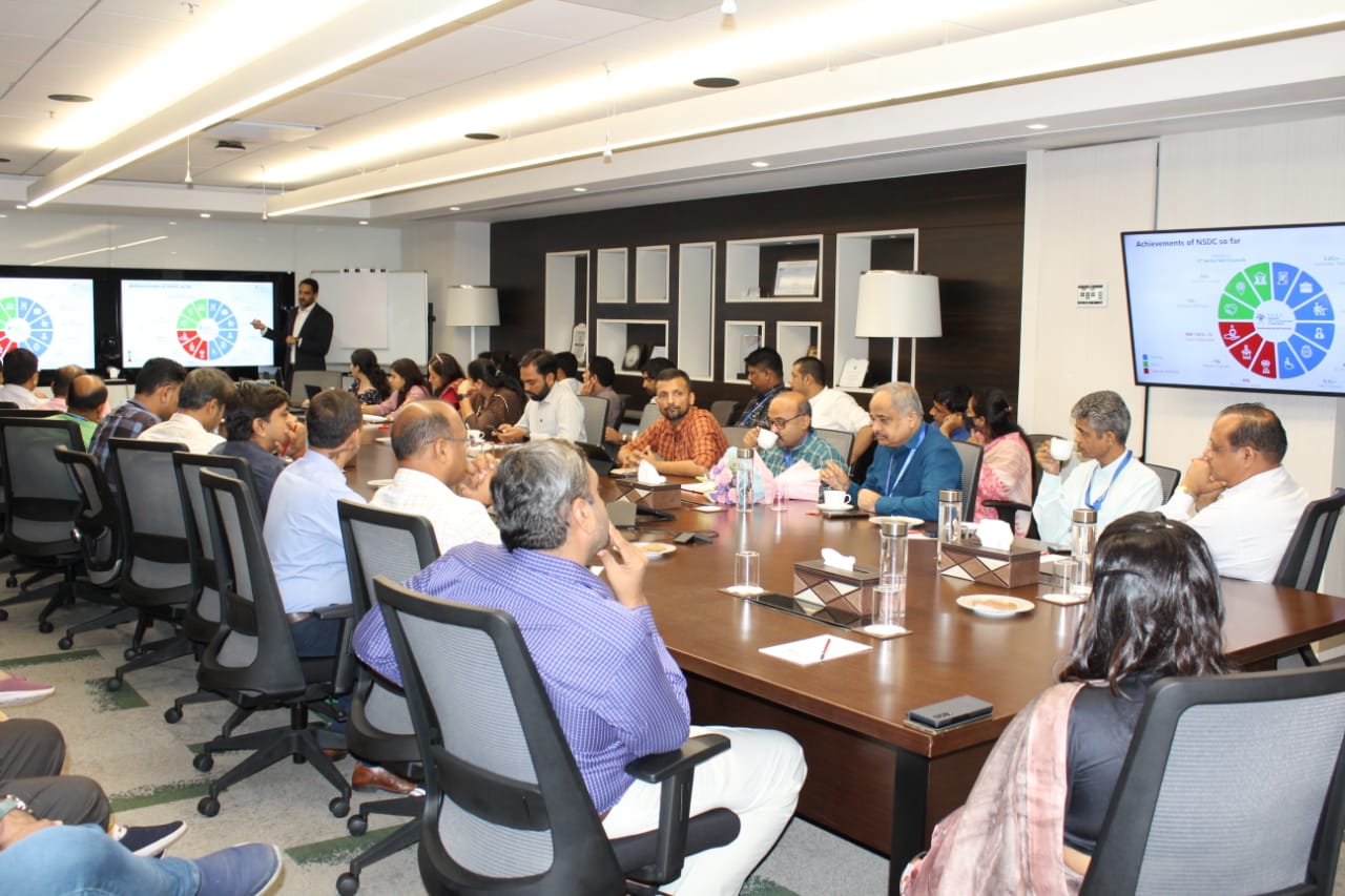 NSDC hosted a delegation from Children's University