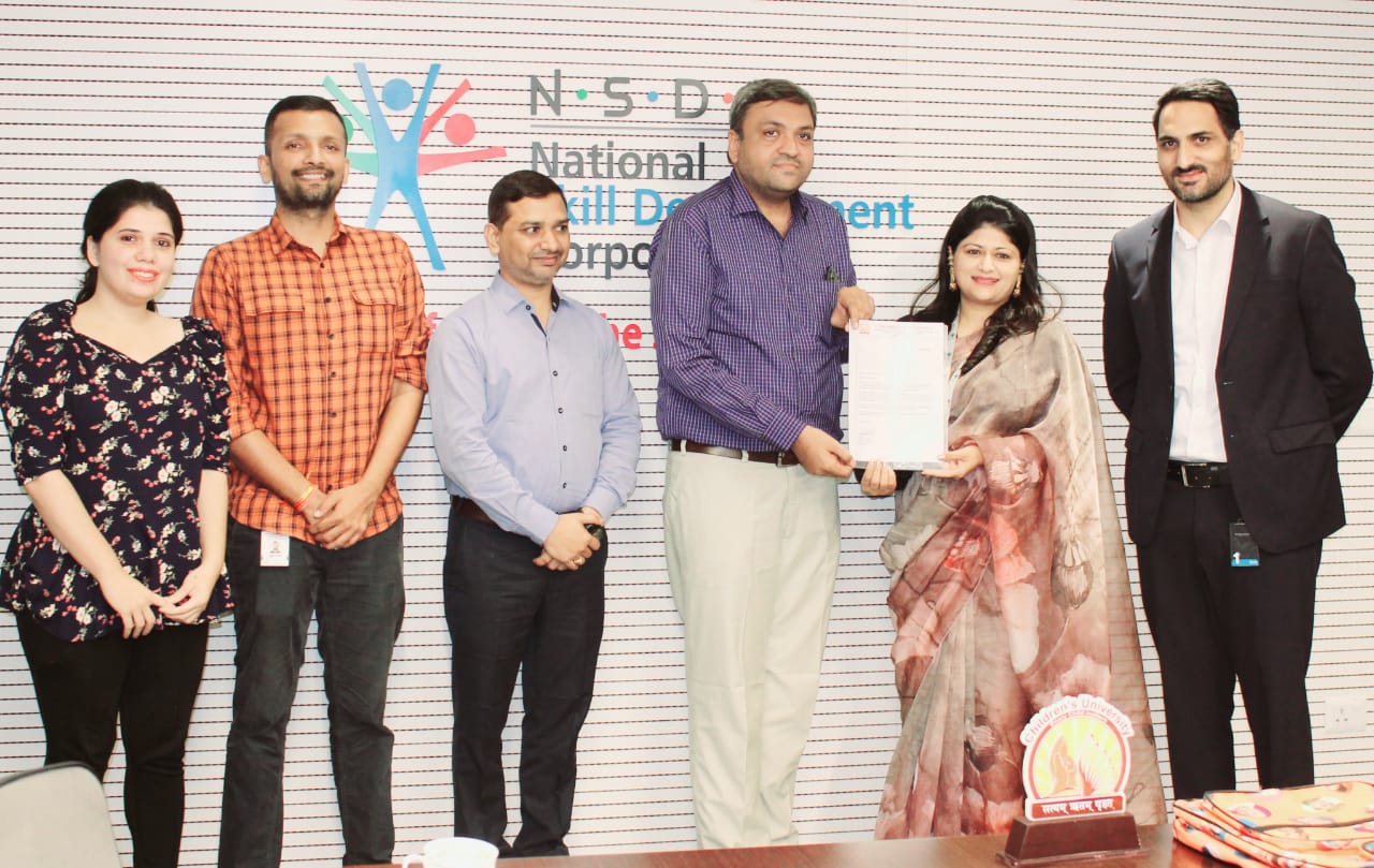 NSDC hosted a delegation from Children's University