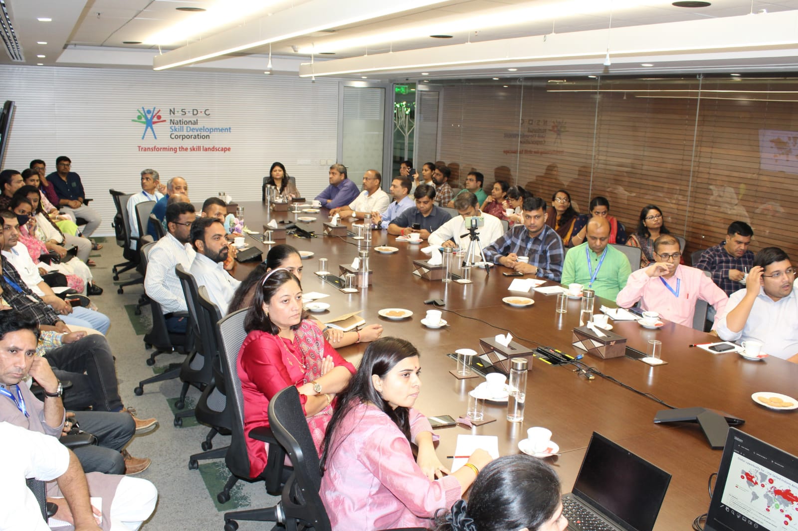 NSDC hosted a delegation from Children's University