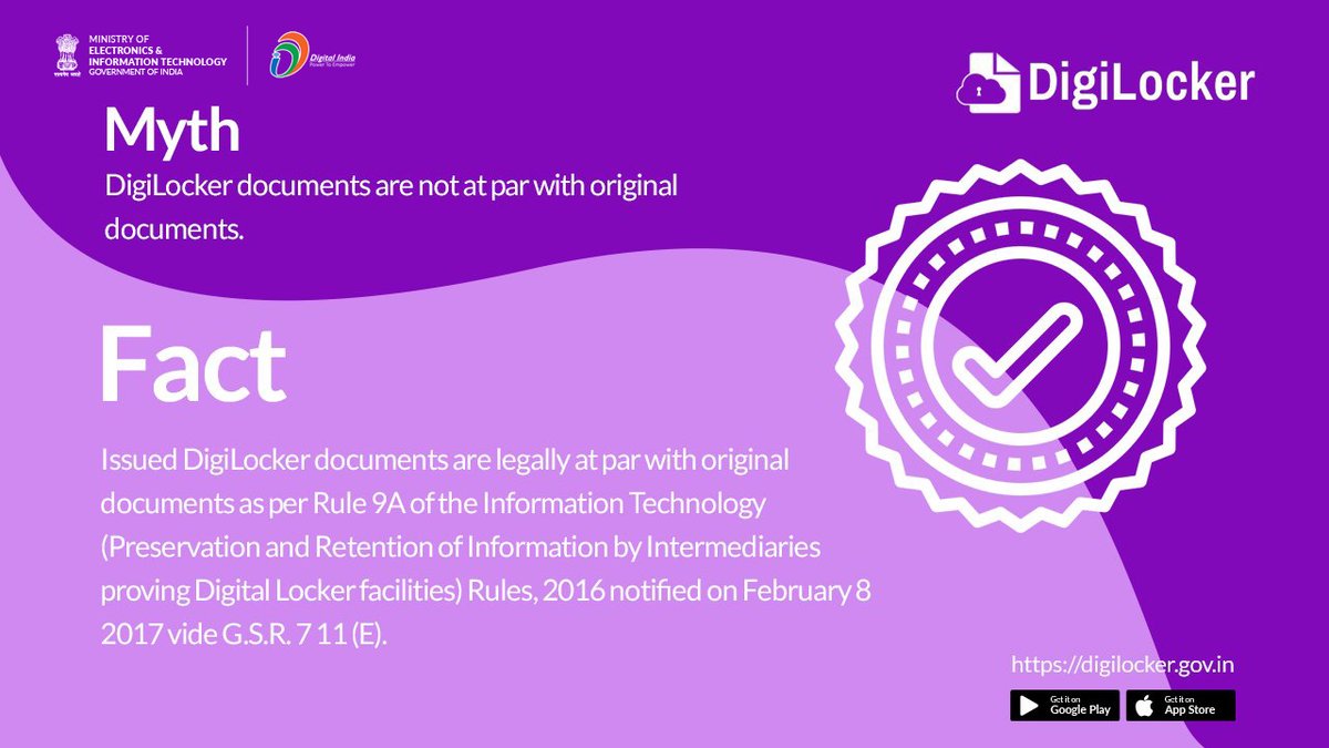 Sign up now on DigiLocker and get all your documents in one place