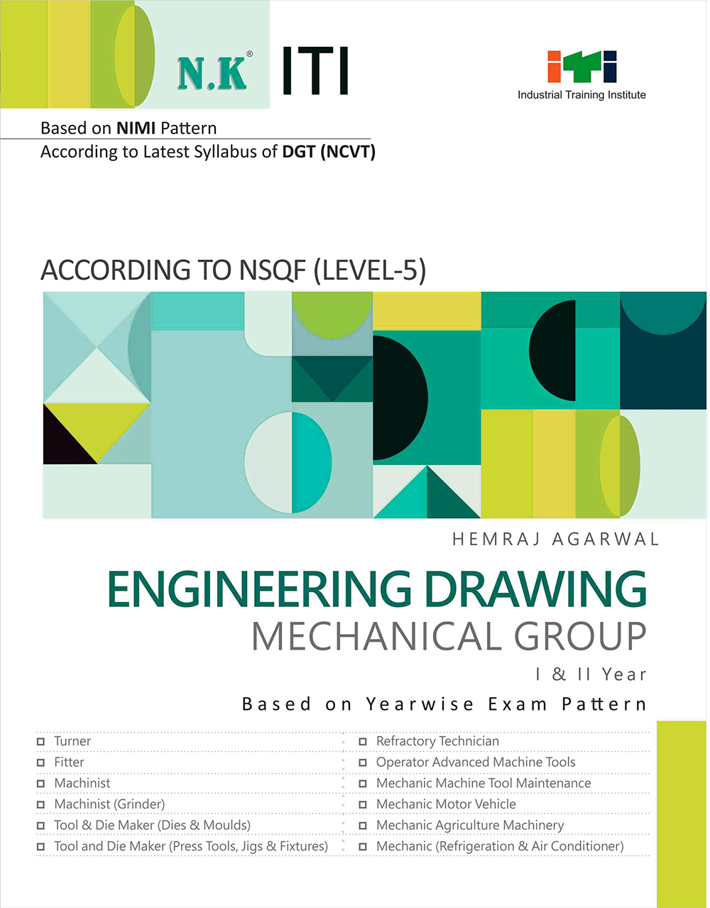 2023 ITI Engineering Drawing Mechanical Trade Book By Arihant Publication -  CGBookStore.Com