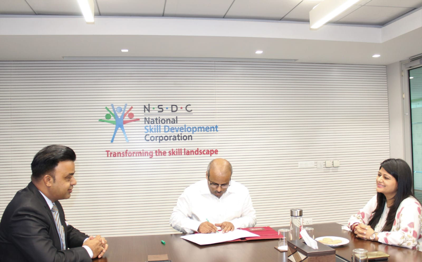 NSDC has collaborated with Lamrin Tech Skills University