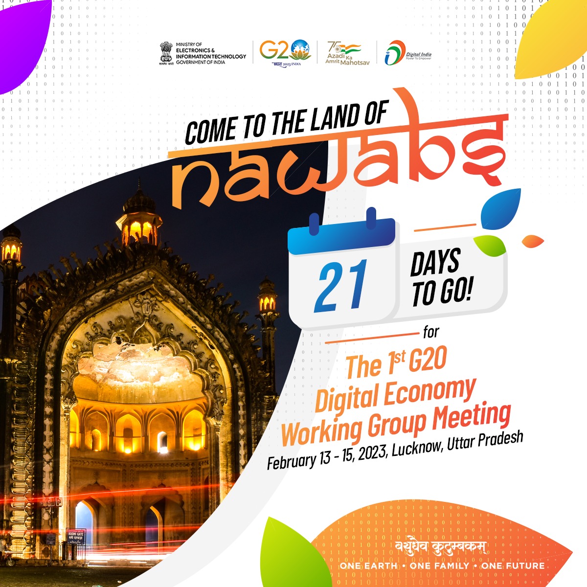 The 'Land of Nawabs' awaits you for the 1st G20 Digital Economy Working Group