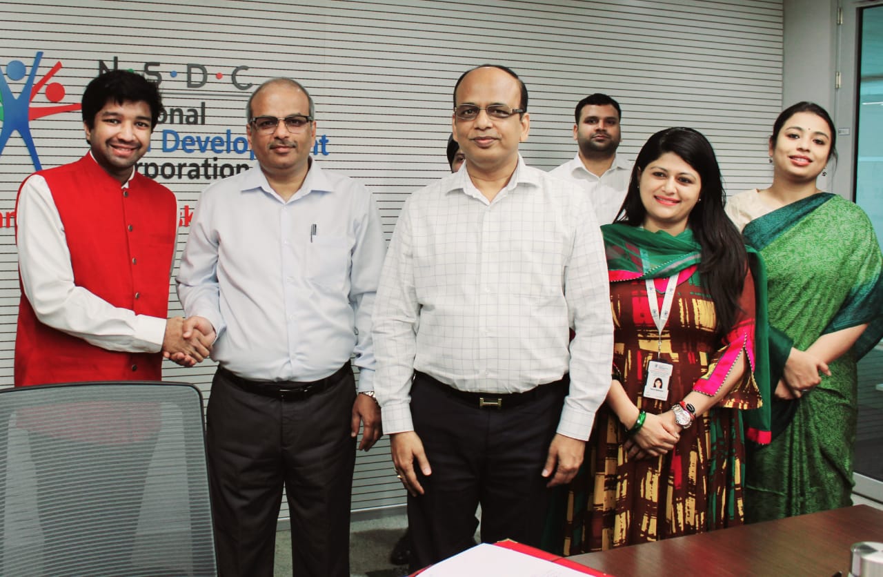 Podar Eduspace has partnered with NSDC