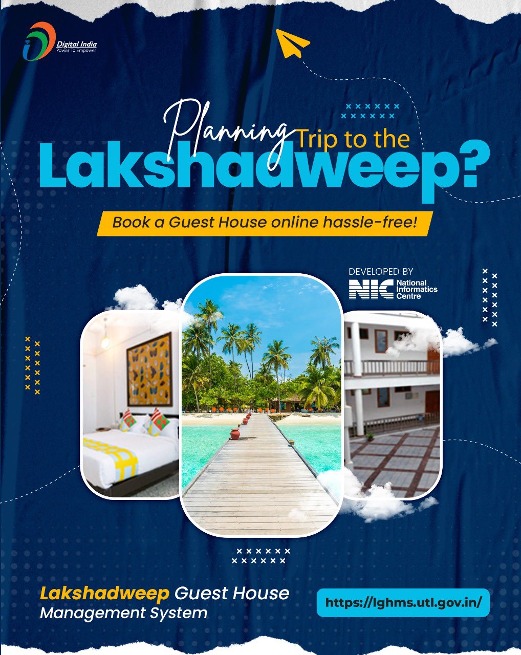 book a guest house in Lakshadweep, 