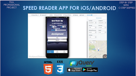 BUILD A SPEED READER APP FOR IOS AND ANDROID