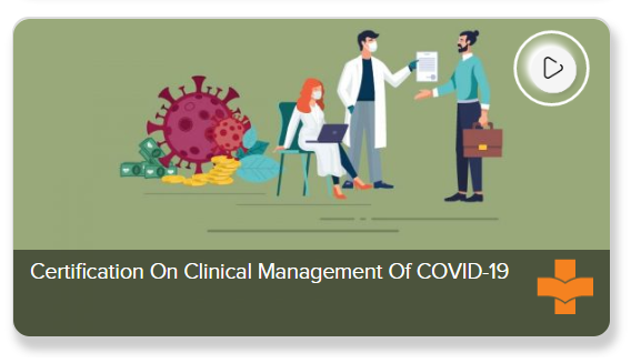 COVID-19: CERTIFICATE ON CLINICAL MANAGEMENT