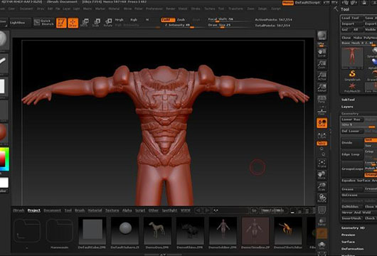 DIGITAL SCULPTING