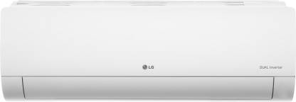LG 1.5 Ton 3 Star Hot and Cold Split Dual Inverter AC - White  (LS-H18VNXD, Copper Condenser)