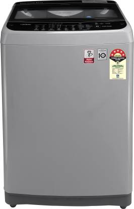 LG 9 kg 5 Star Rating Fully Automatic Top Load Silver  (T90SJSF1Z)