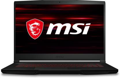 MSI GF63 Thin Core i7 10th Gen - (8 GB/1 TB HDD/256 GB SSD/Windows 10 Home/4 GB Graphics/NVIDIA GeForce GTX 1650 Max Q/60 Hz) GF63 Thin 10SCXR-1617IN / GF63 Thin 10SC-610IN Gaming Laptop  (15.6 inch, Black, 1.86 KG)