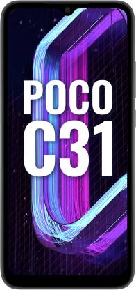 POCO C31 (Shadow Gray, 64 GB)  (4 GB RAM)#JustHere