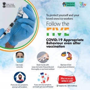 COVID-19 appropriate behavior