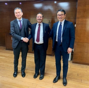 Sh.  @alkesh12sharma , Secretary  @GoI_MeitY  met Director Mr. Fukunaga Tetsuro