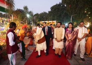 PM Narendra Modi attended the Sankranti and Pongal celebrations.