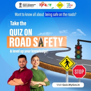 Play the Quiz on Road SafetyZ