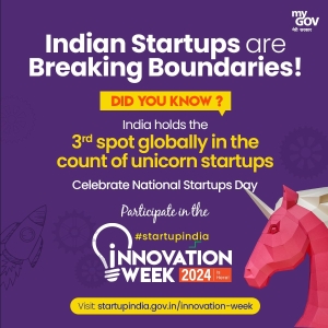 Prepare for the ignition of innovation at Startup India Innovation Week 2024!