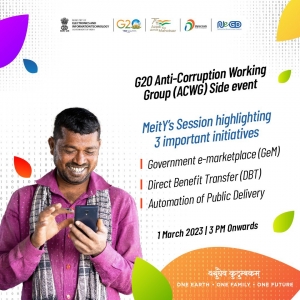 Session on "Automation of service delivery to beneficiaries