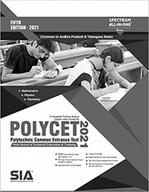 POLYCET - 2021 (SBTET) Mathematics, Physics & Chemistry, Polytechnic Common Entrance Test (Common to AP & TS) 
