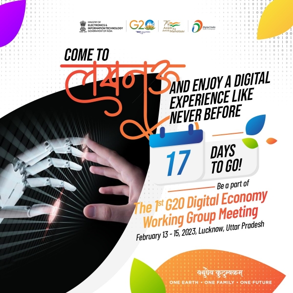 17 days to go for the 1st G20 Digital Economy Working