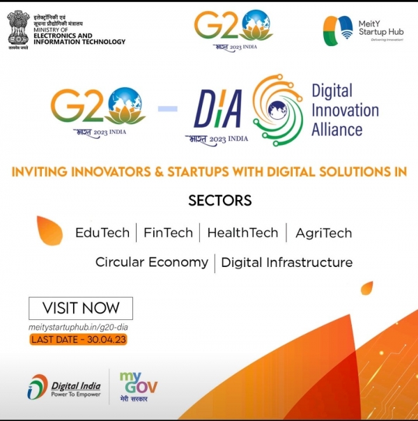 Apply now for #G20-Digital Innovation Alliance! Grab a chance to present your solution