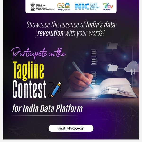 Become a part of the "Tagline Contest for India