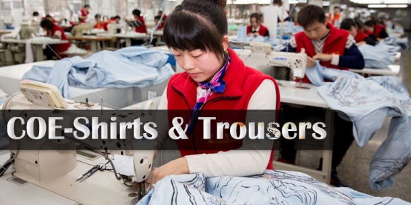 COE-Shirts & Trousers COE-Shirts & Trousers