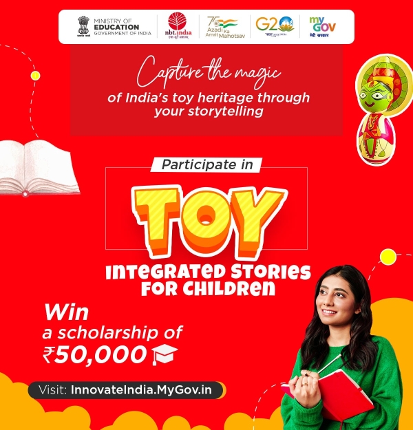 Join the '#Toy - Integrated Stories for Children' challenge on #MyGov. 
