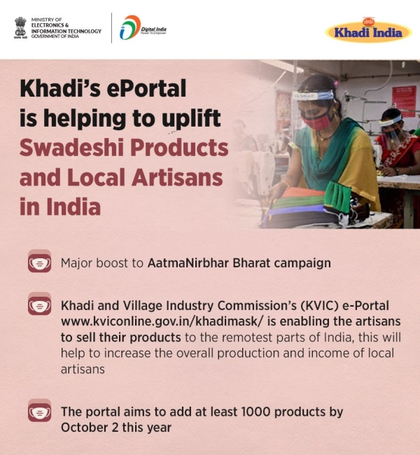 Khadi and Village Industry Commission’s (KVIC) 