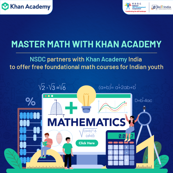 To help learners master their math skills, NSDC’s partnership with the Khan Academy
