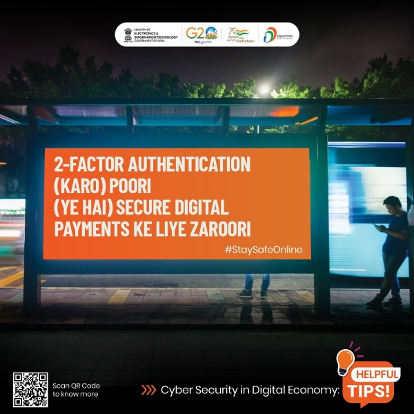 Make sure you have 2-factor or multi-factor authentication