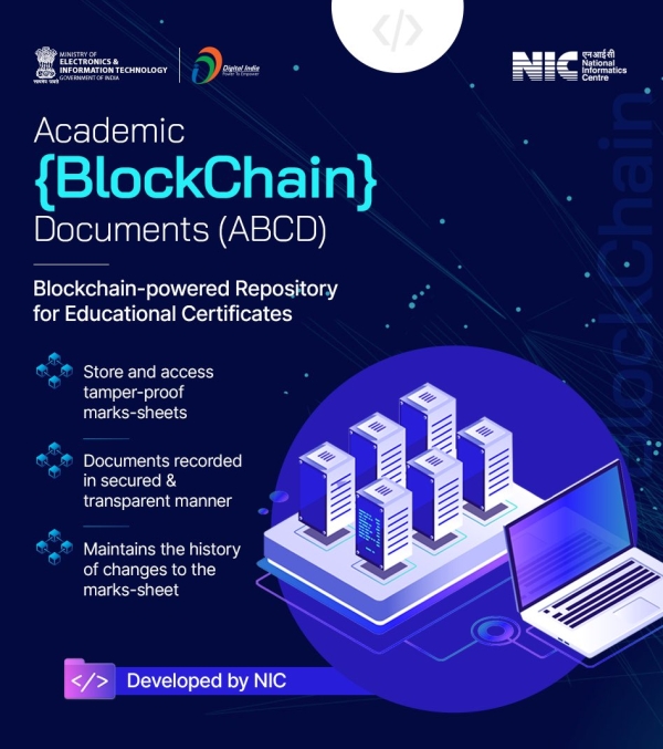 NICMeity 's Centre of Excellence for blockchain technology