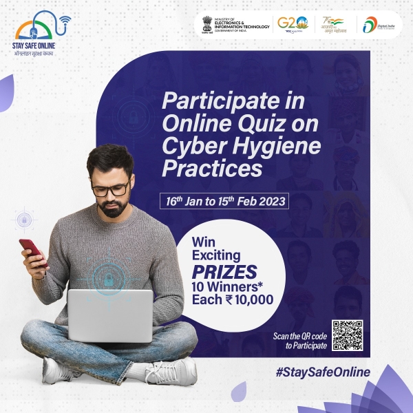 Participate in the #StaySafeOnline quiz on Cyber Hygiene Practices