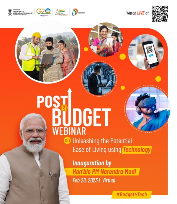 Post Budget Webinar - “Unleashing the Potential: Ease of living using Technology