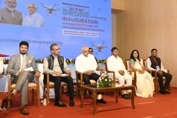 Shri Atul Kumari Tiwari, Secretary, MSDE attended the National Conference on Drone Technology