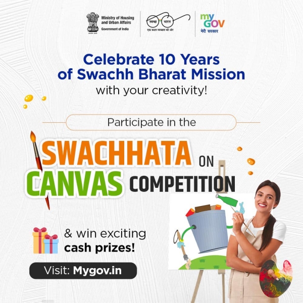 Take part in the Swachhata On Canvas