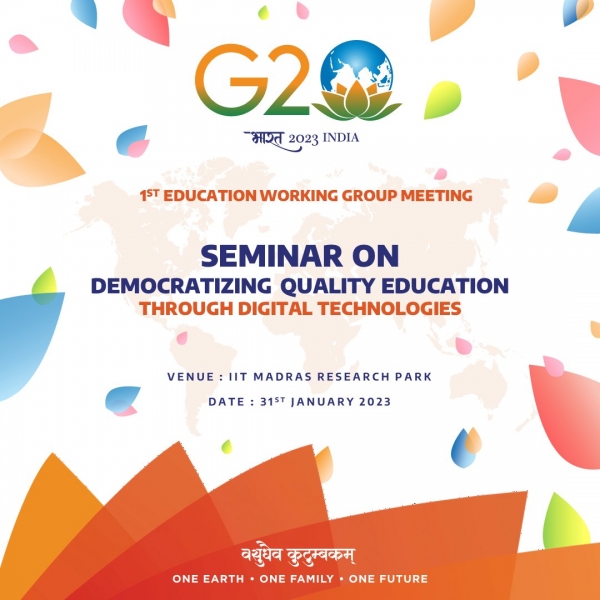The 1st G20 Education Working Group meeting will lay focus on the key aspect 