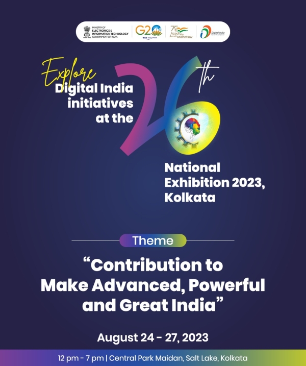 Then do not forget to visit the #DigitalIndia pavilion at the 26th National Exhibition