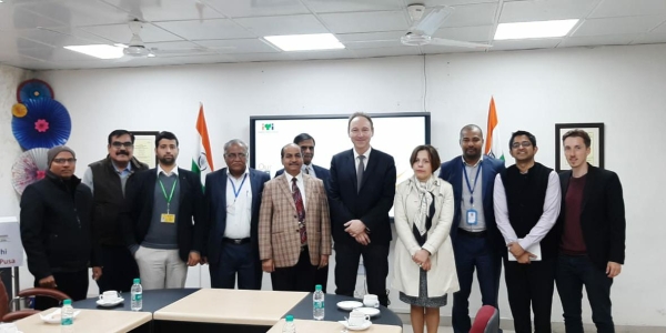 delegation from UNESCO visited ITI Pusa