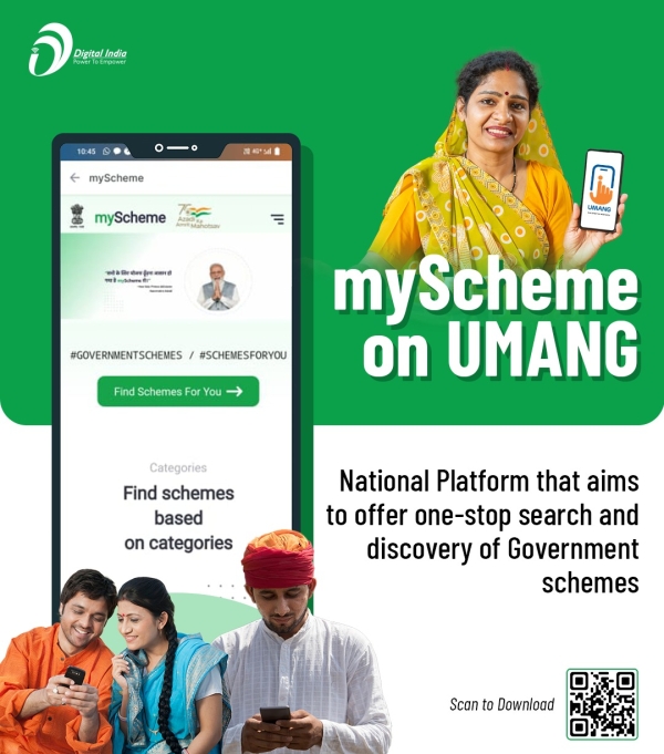 myScheme service discovers the best Govt schemes