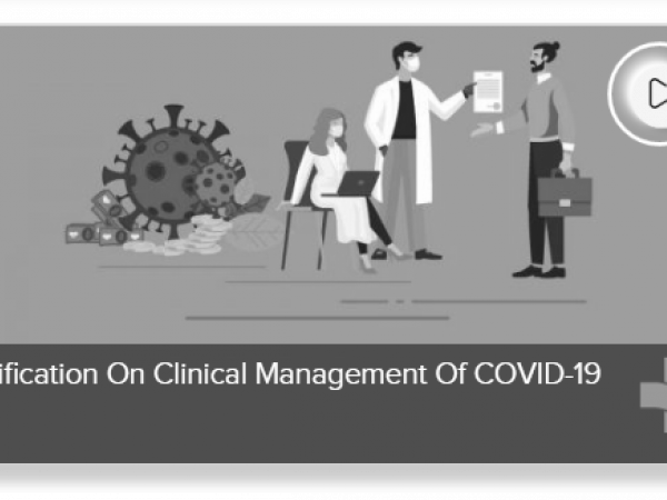 COVID-19: CERTIFICATE ON CLINICAL MANAGEMENT