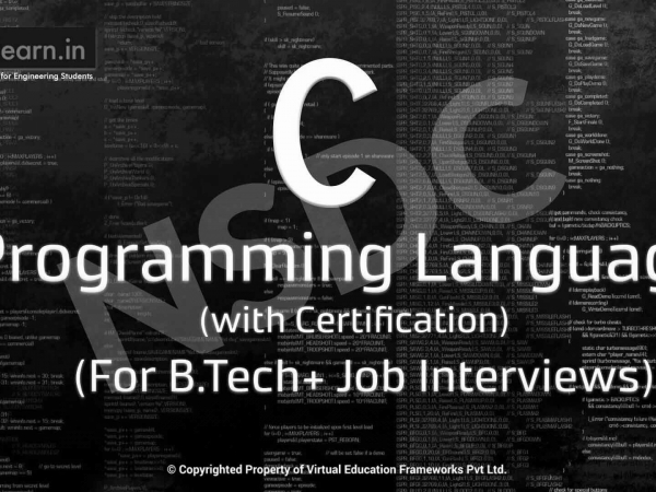 PROGRAMMING IN C WITH CERTIFICATION