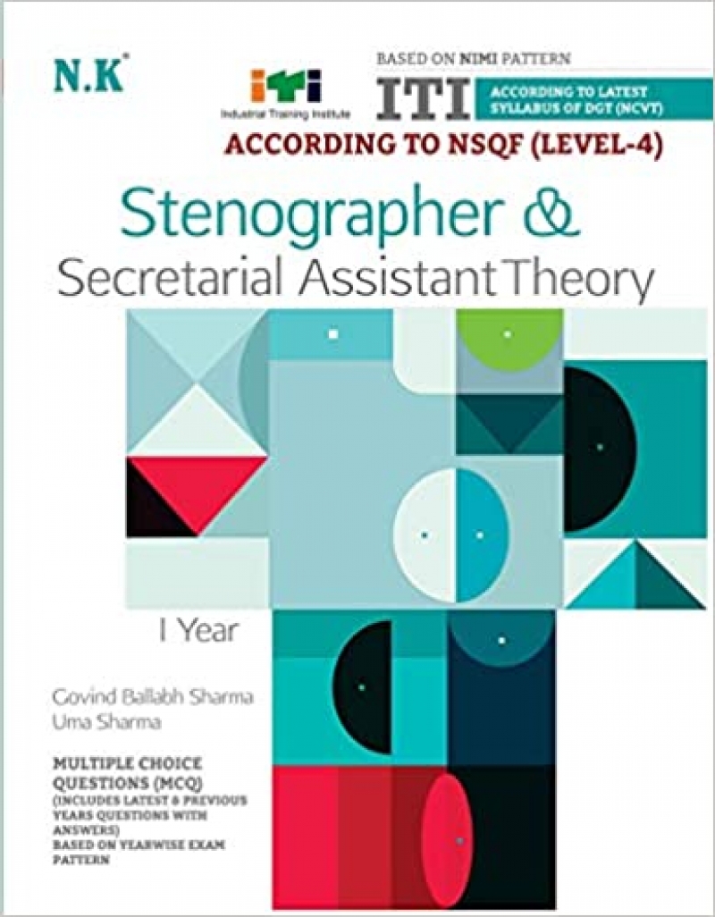 ITI Stenographer & Sec. Assistant Theory (English) I & II Sem. by Manish Sharma ENGLISH 