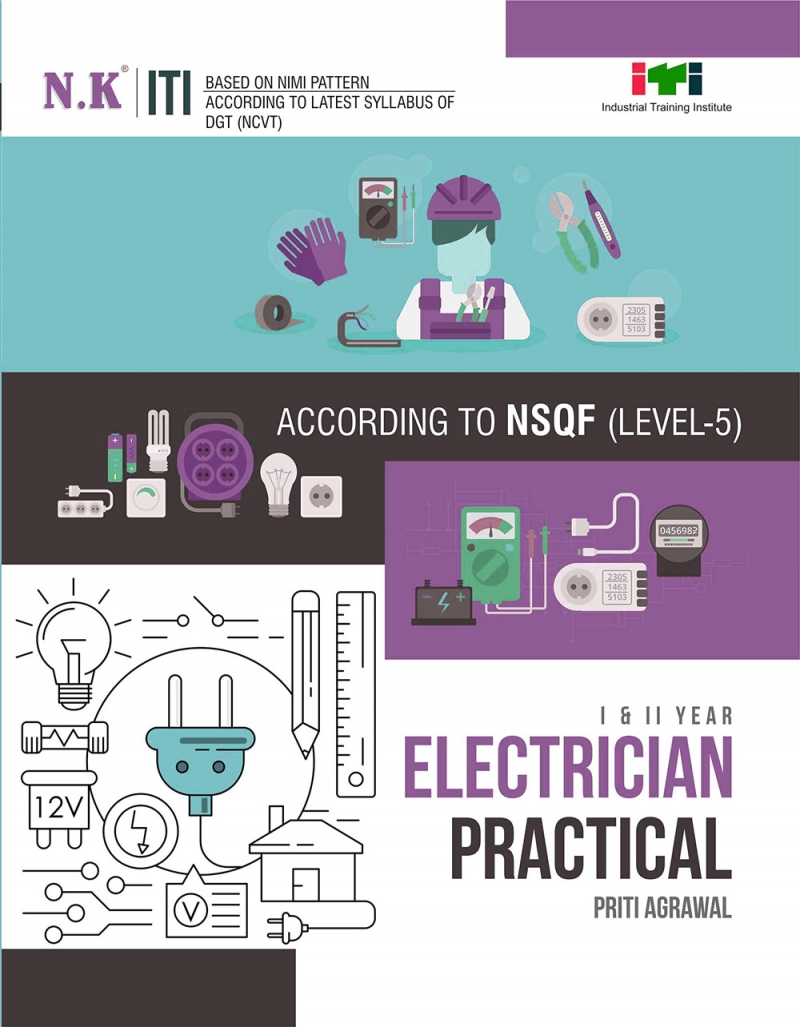 ITI Electrician Practical Books I, II Year